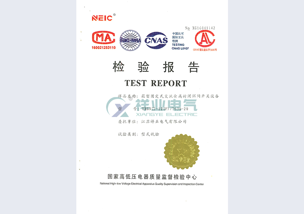檢驗(yàn)報(bào)告